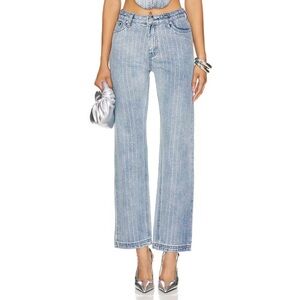 Superdown embellished jeans